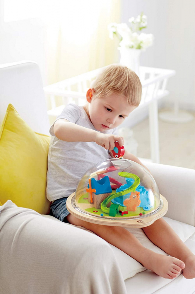 Hape Labirint Magnetic Cu Bile Colorate [4]