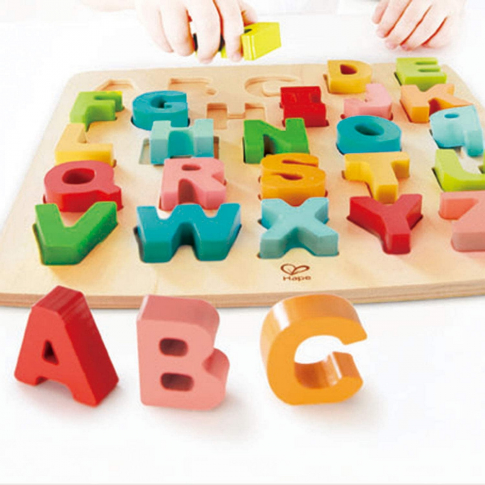 Hape Puzzle Alfabet Chunky [3]