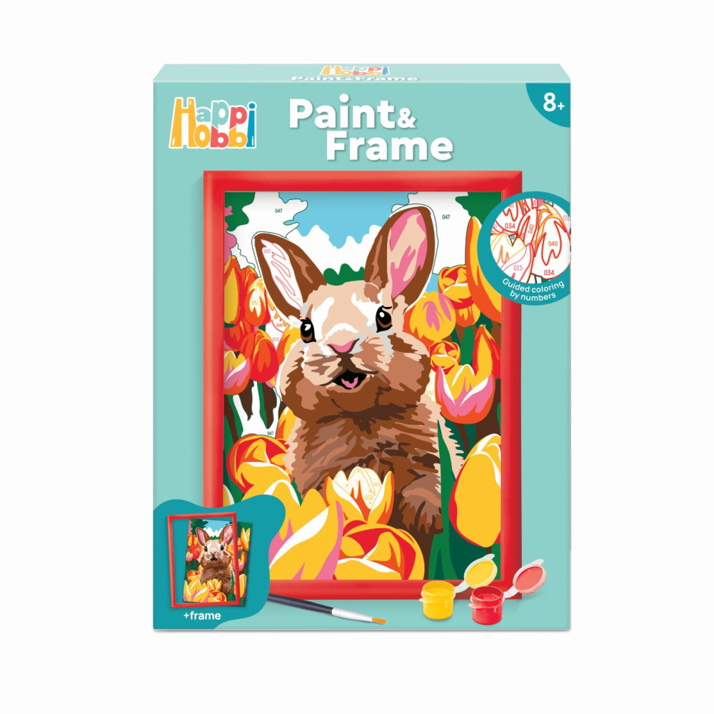 Happi Hobbi Picteaza Si Inrameaza Iepuras Vesel [1]