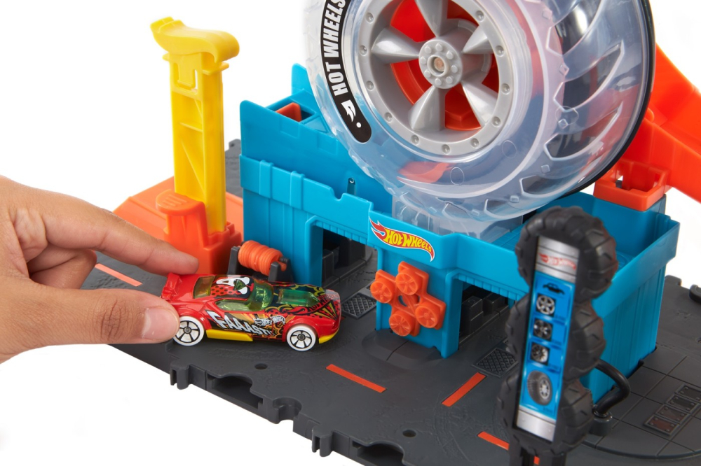 Mattel-Hot Wheel City Vulcanizarea Super Twist [6]