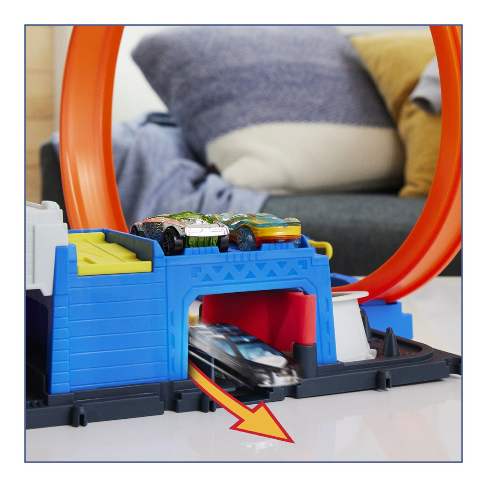 Mattel-Hot Wheels City Set De Joaca Super Statie De Politie [8]