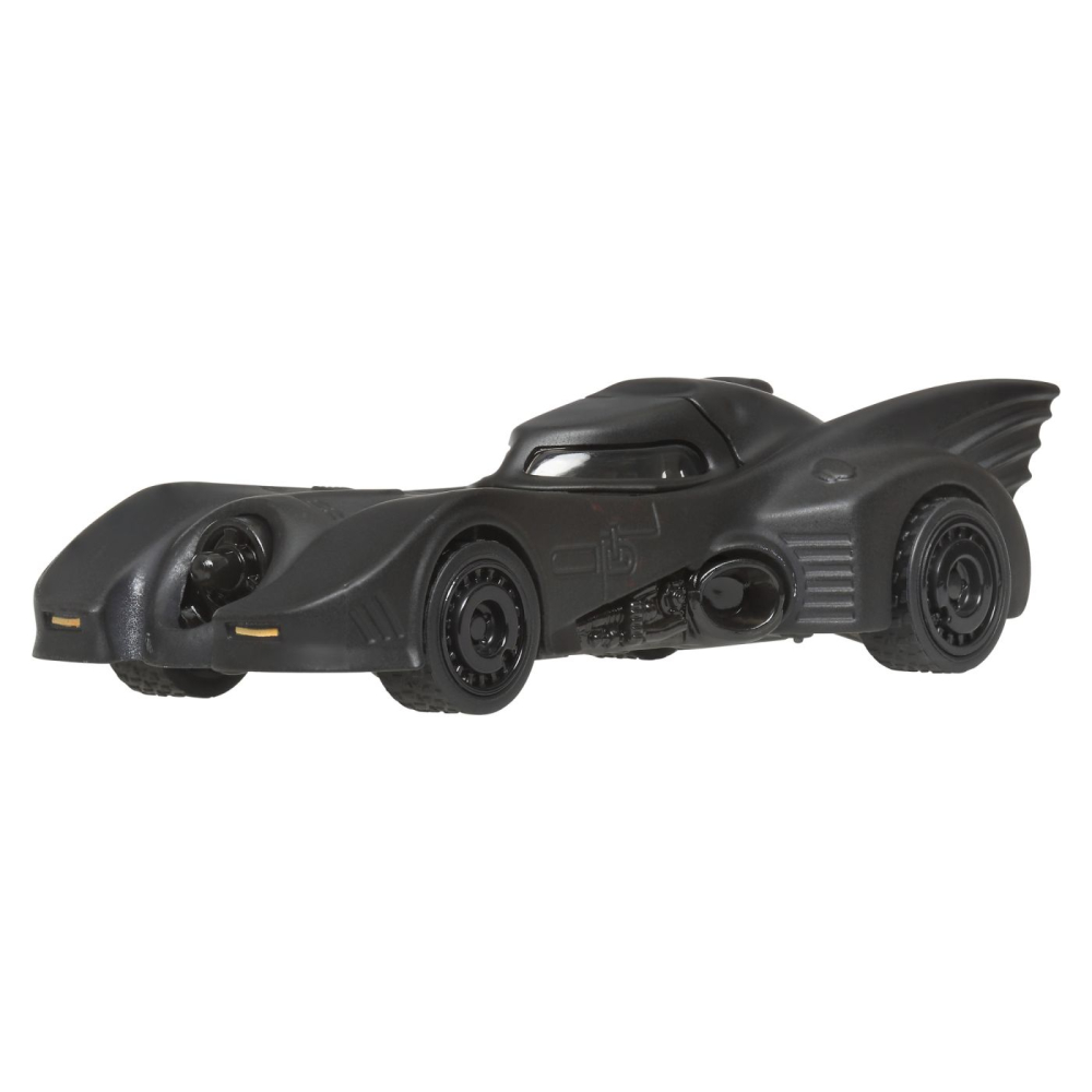 Hot Wheels Masinuta Metalica Cu Sistem Pull Back Batmobile Night Burnerz Scara 1:43 [5]