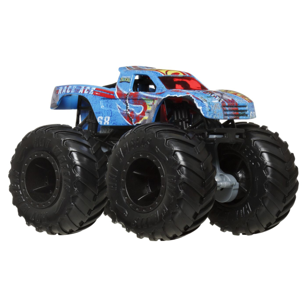 Hot Wheels Monster Truck Si Masinuta Metalica Race Ace [6]