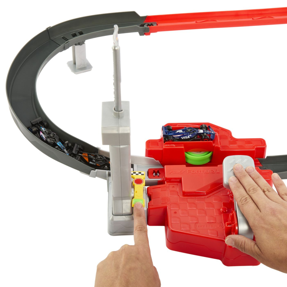 Hot Wheels Racing Curcuit De Curse Formula 1 Cu 3 Masinute Incluse [8]