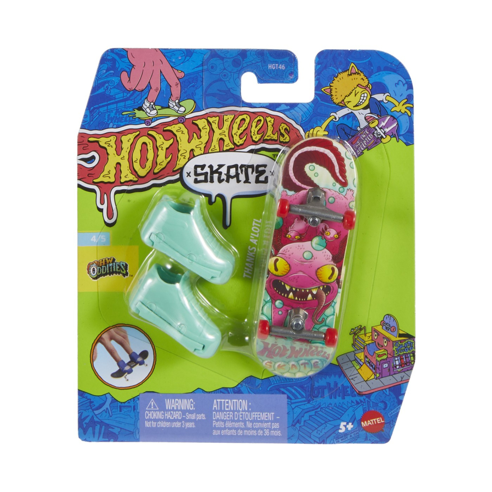 Mattel-Hot Wheels Set Placa Si Pantofi De Skate [6]