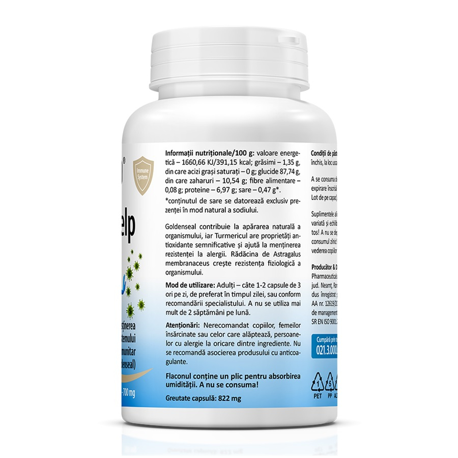 ImmunoHelp, 45 capsule, Zenyth [4]