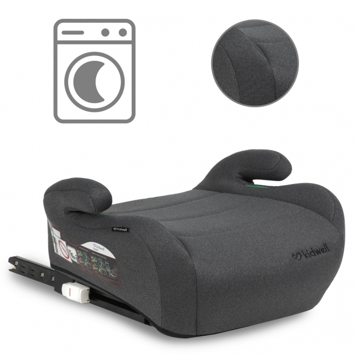 Inaltator auto 125-150 cm cu ISOFIX Kidwell Ovan - Gray [6]