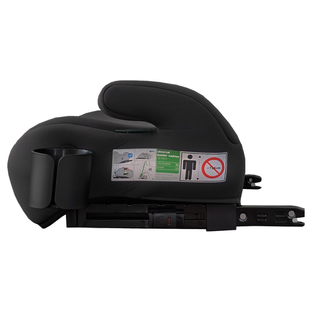 APPEKIDS-Inaltator auto cu isofix, I-SIZE, 125-150 cm , Appekids Junior - Black [4]