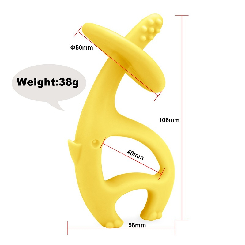 INEL GINGIVAL DIN SILICON, MOMBELLA - ELEFANT GALBEN [2]