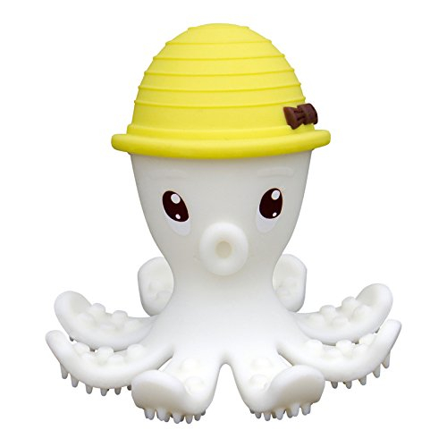 Mombella-INEL GINGIVAL DIN SILICON, MOMBELLA - OCTOPUS GALBEN [1]