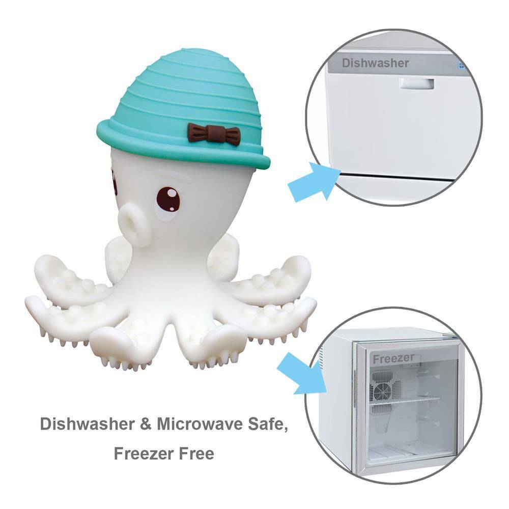 Mombella-INEL GINGIVAL DIN SILICON, MOMBELLA - OCTOPUS ROSU [5]