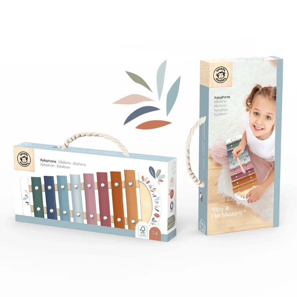 Speedy Monkey-Instrument muzical Metalofon pentru copii, Speedy Monkey [4]