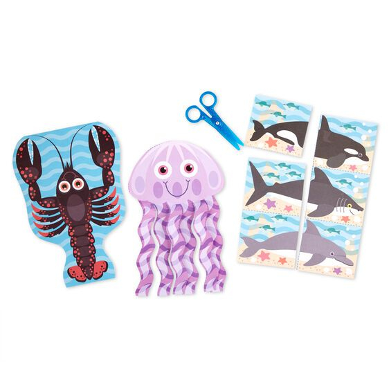 Melissa & Doug Invat sa decupez Viata Marina [3]
