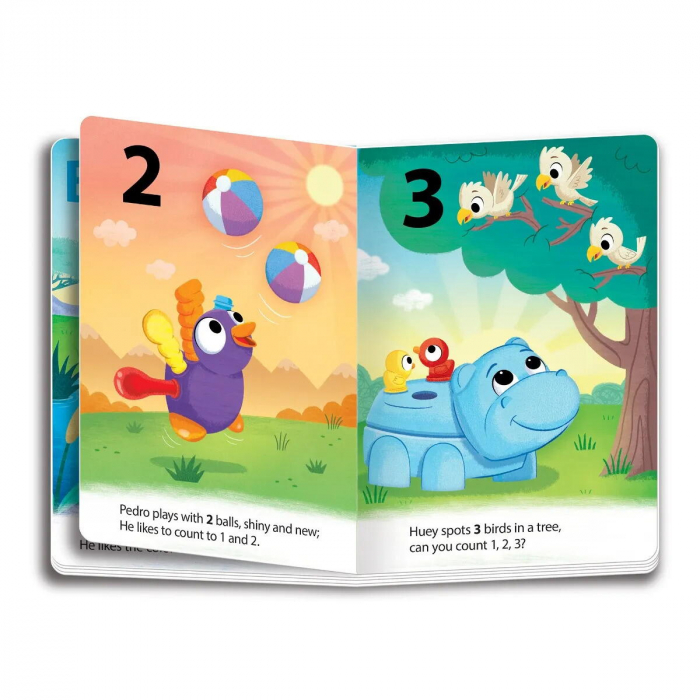 Learning Resources Invatam culorile & numerele cu Spike si prietenii [3]