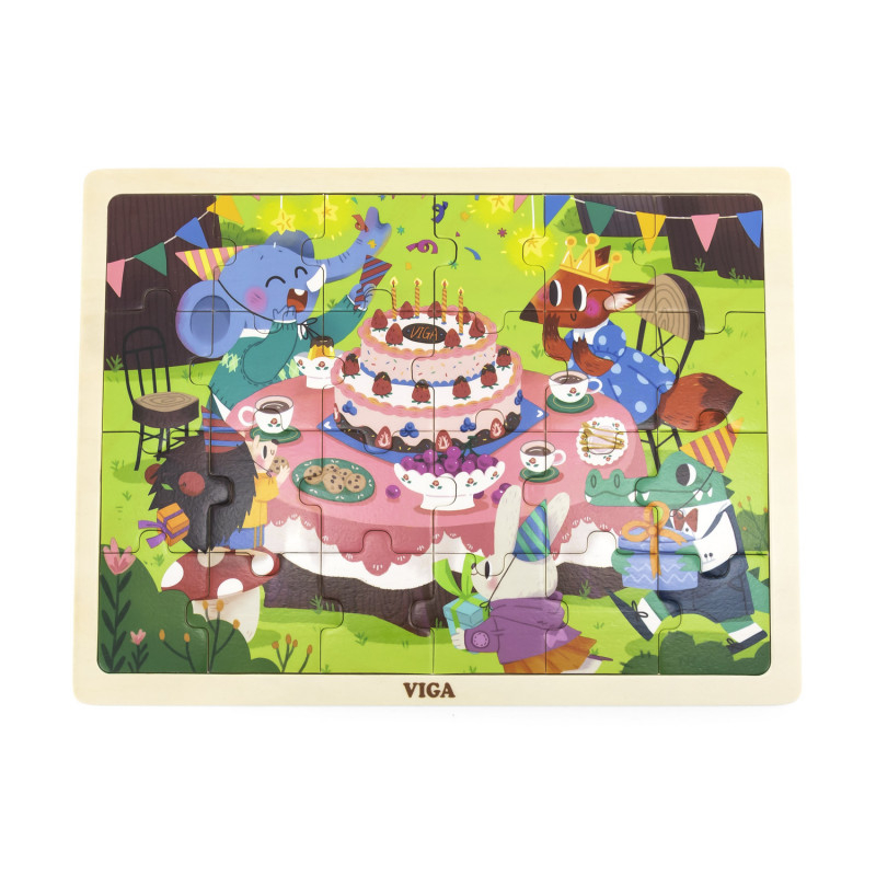 Jigsaw Puzzle 24 piese - Petrecere aniversara, Viga [4]