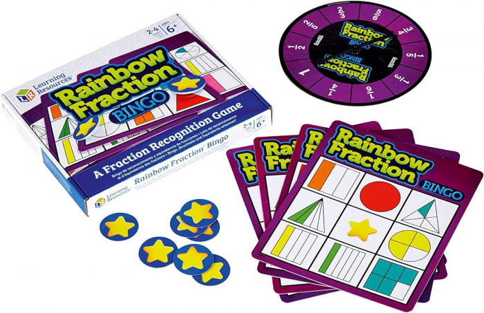 Learning Resources-Joc bingo - Curcubeul fractiilor [2]