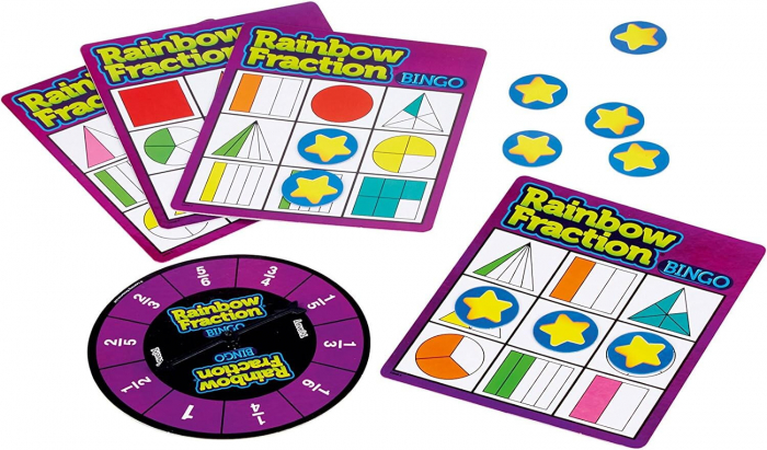 Learning Resources-Joc bingo - Curcubeul fractiilor [3]