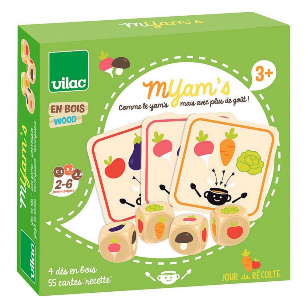 Vilac Joc competitiv de Yams Myams pentru Copii [3]