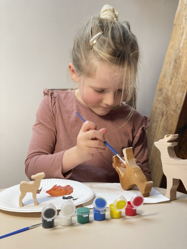 Joc creativ de pictat Familia de caprioare, Egmont Toys [2]