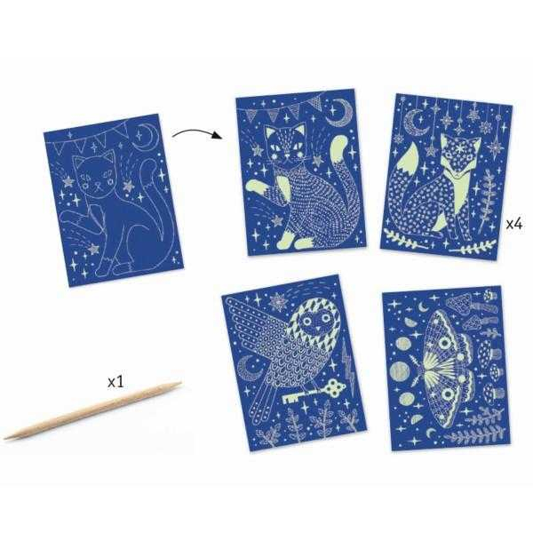 Djeco-Joc-creativ-de-razuit-planse-fluorescente-Noaptea [2]