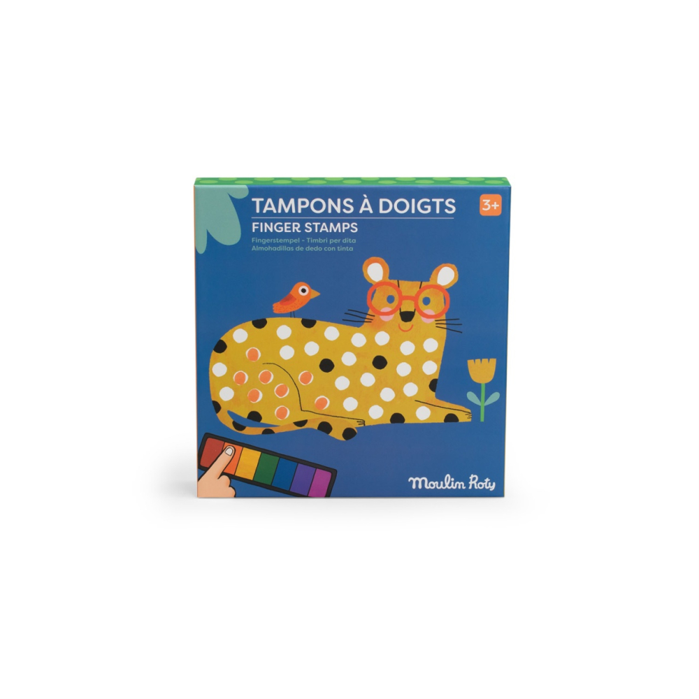 Joc creativ Stampile cu degetele, Moulin Roty [6]