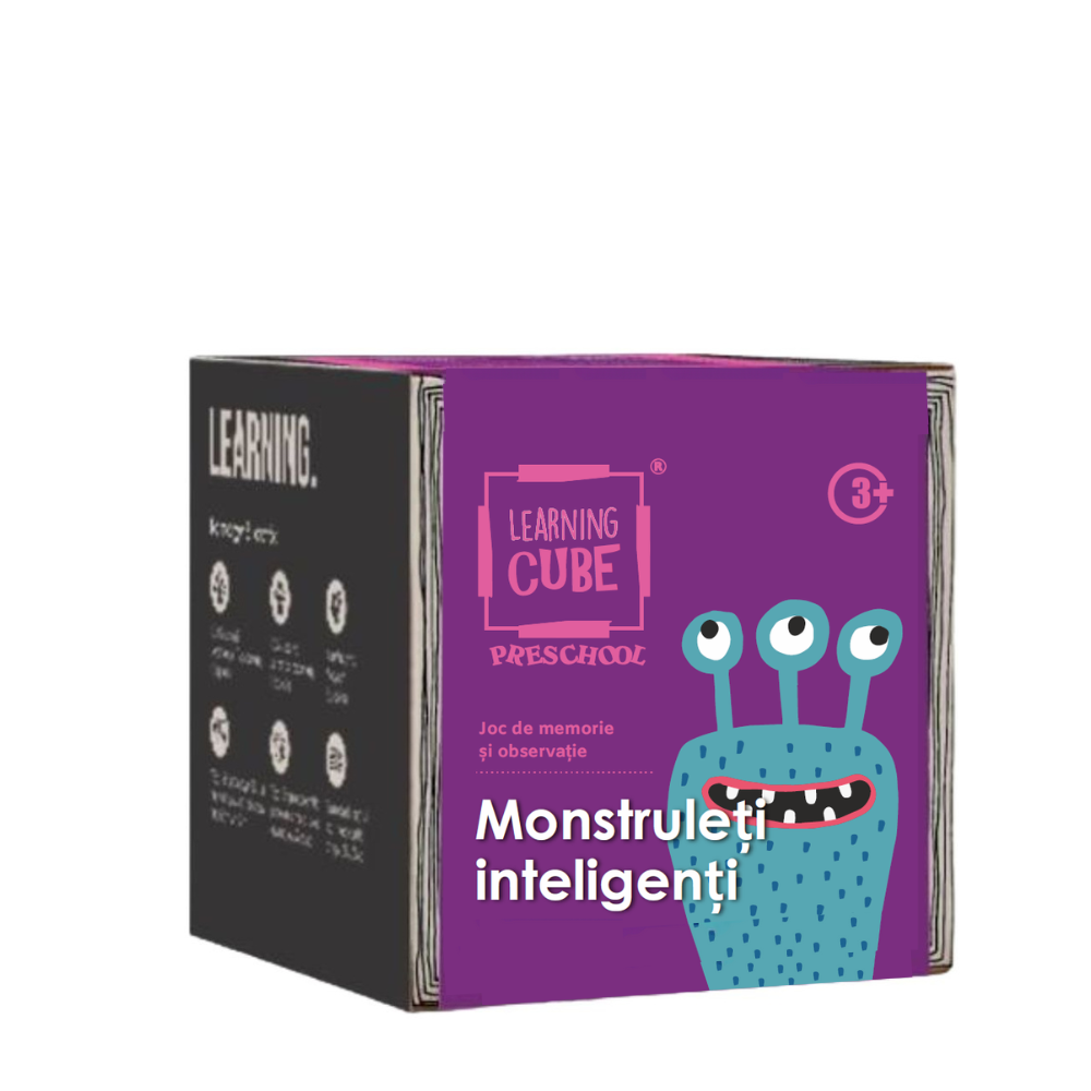 Joc de atentie Learning Cube® - Monstruleti inteligenti [1]