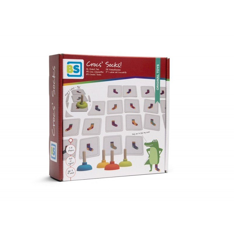 BS Toys-Joc de atentie Sosetele crocodilului, BS Toys [1]
