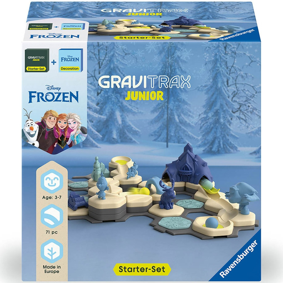 Joc de constructie Gravitrax Junior - Frozen - Set de baza Gravitrax Junior + extensia Disney - Regatul de Gheata [1]