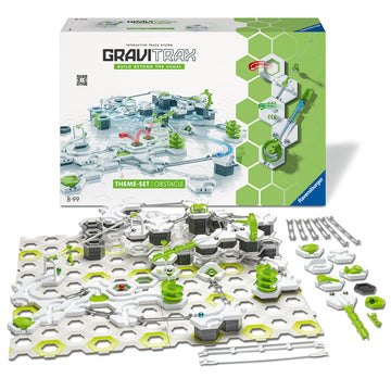 Ravensburger-Joc de constructie Gravitrax Starter Set Obstacle, set de baza Cursa cu Obstacole, multilingv incl. RO [1]