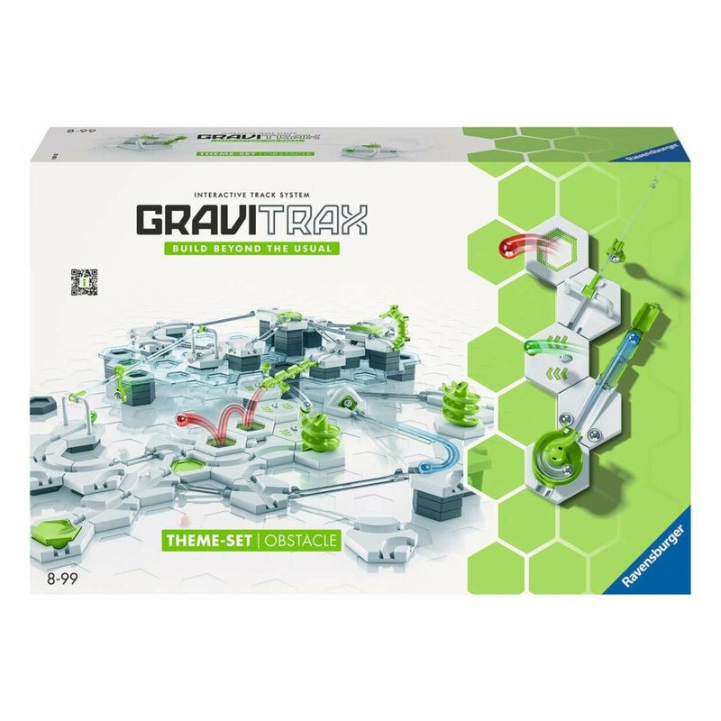 Joc de constructie Gravitrax Starter Set Obstacle, set de baza Cursa cu Obstacole, multilingv incl. RO [2]