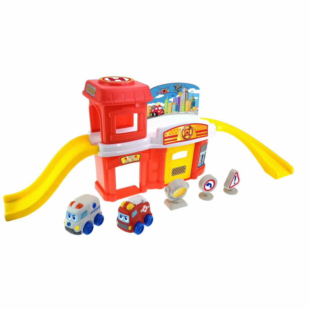 Little Learner-Joc de constructie - Prima mea statie de pompieri [2]