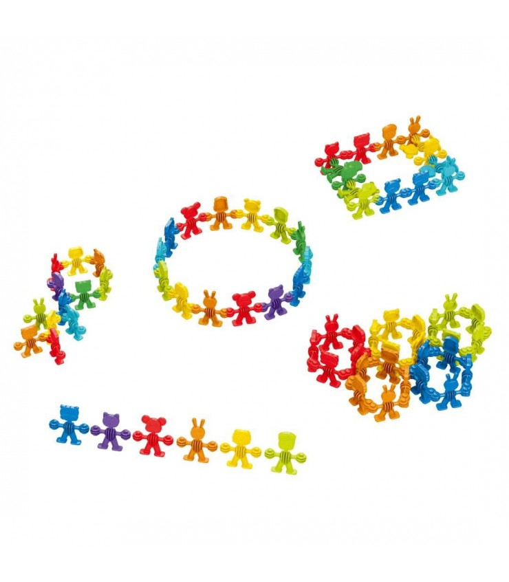 Joc de constructie STEAM - Animalute vesele (32 piese) [2]