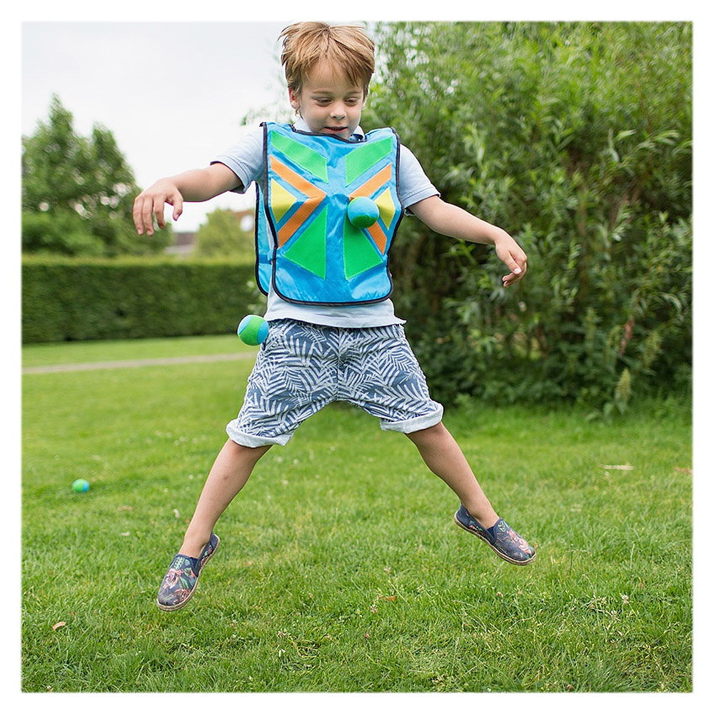 Joc de coordonare cu veste cu scai pentru copii Belly Catch -  4 veste copii - jocuri de exterior - BS Toys [5]