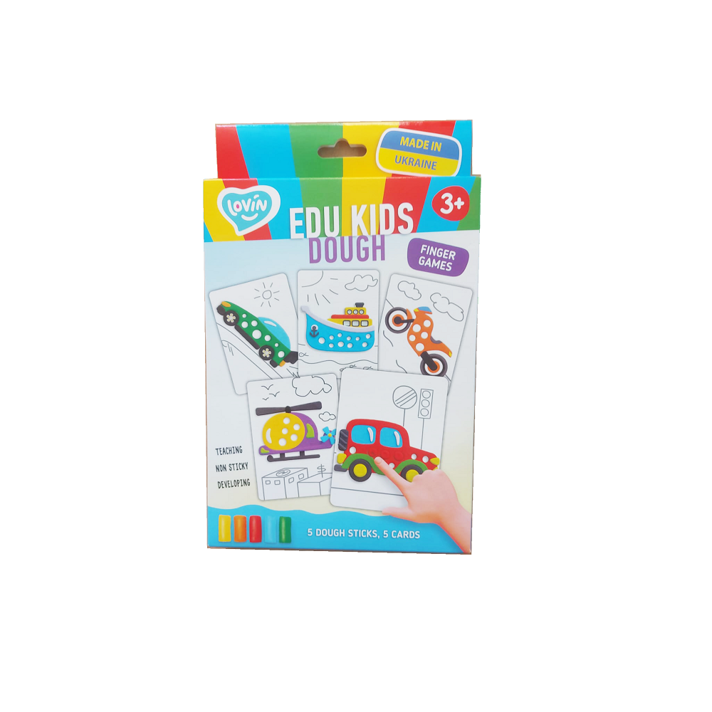 Joc de indemanare cu plastilina, Lovin'Do - Edu Kids - Transport [1]