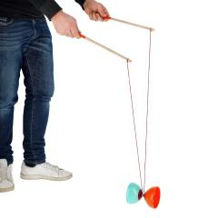 Joc de indemanare Diabolo Professional Set - Portocaliu [2]