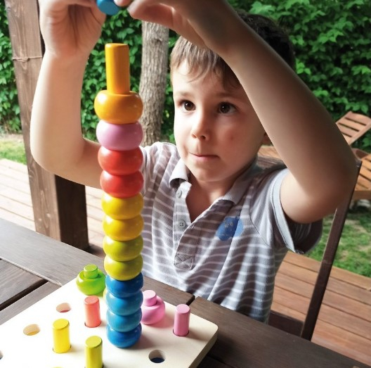 Joc de indemanare sa potrivim cercurile - Andreu Toys [2]