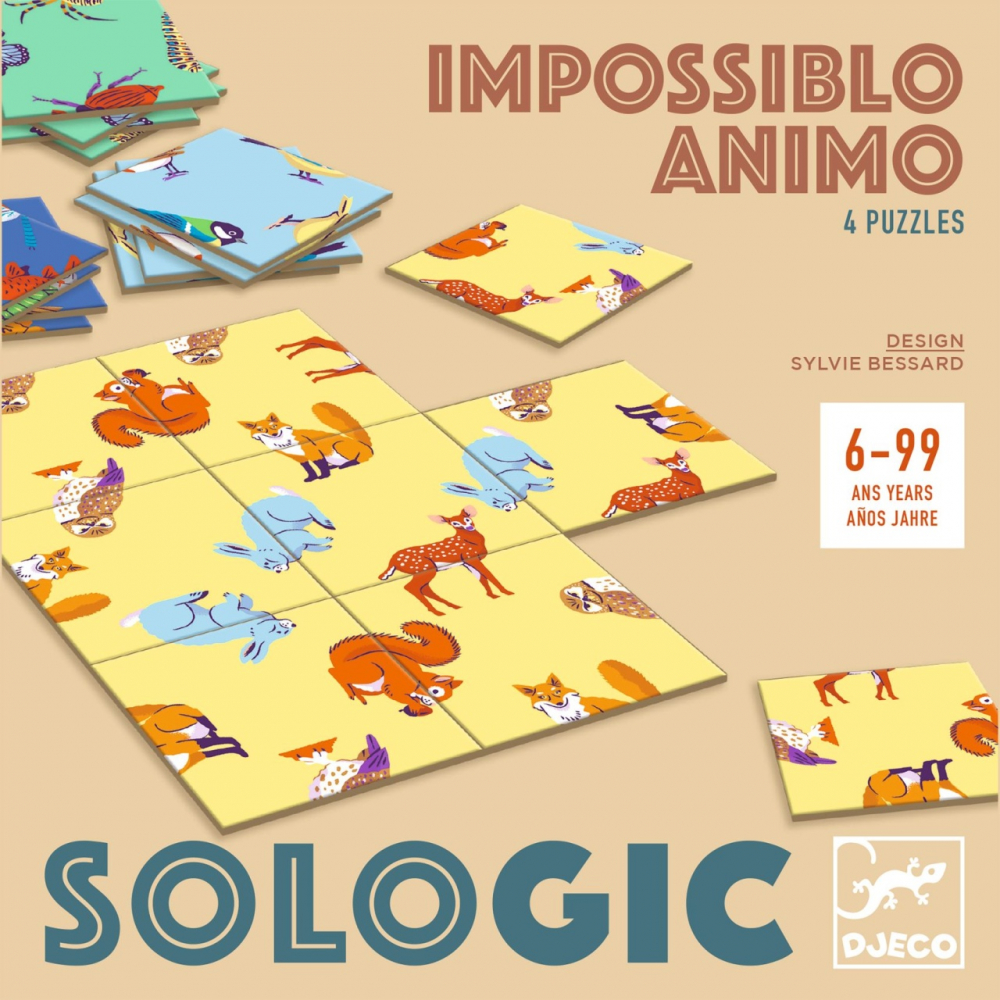 Logikai játék Impossiblo Animo, Djeco [3]