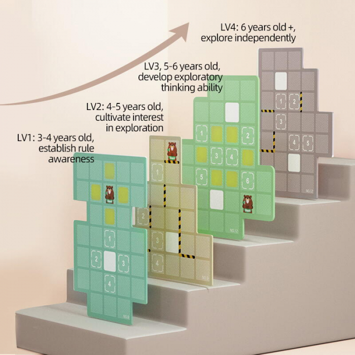 Topbright Joc de logica - Labirintul ursuletului [4]