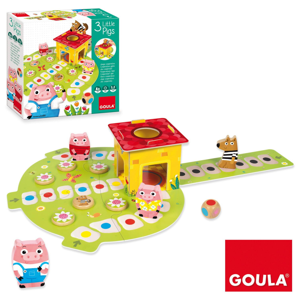 GOULA-Joc de masa - Cei 3 purcelusi [2]