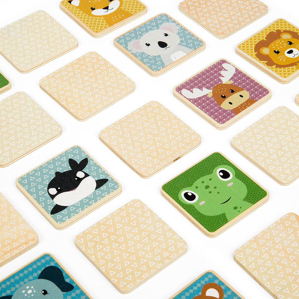 BIGJIGS Toys-Joc de memorie - Gaseste animalutele [3]
