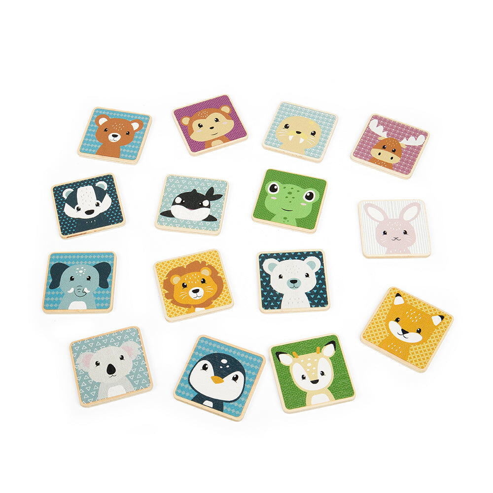 BIGJIGS Toys-Joc de memorie - Gaseste animalutele [4]