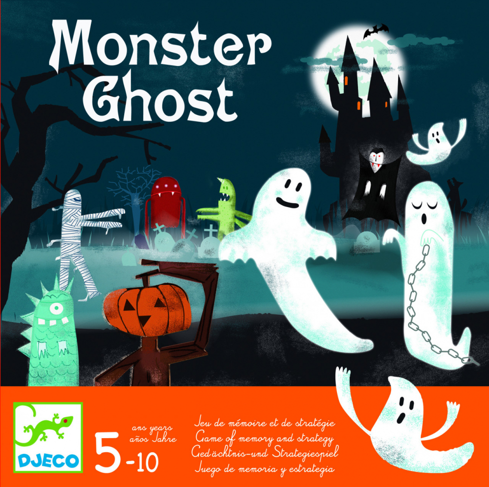 Djeco-Joc de memorie si strategie Monster Ghost [1]