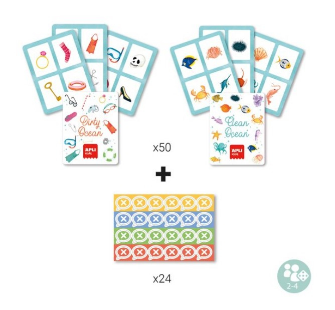 Joc de observare Salvati Oceanul, Apli Kids, 3 ani+ [2]