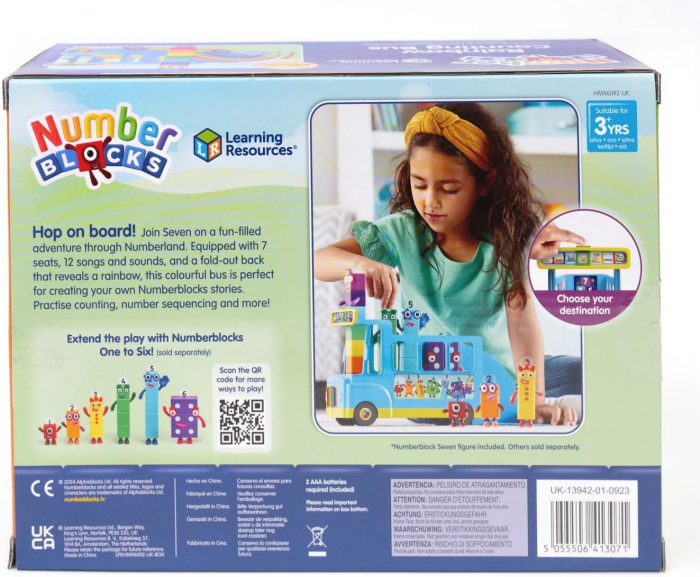 Hand2Mind-Joc de rol  - Numberblocks si autobuzul curcubeu [4]