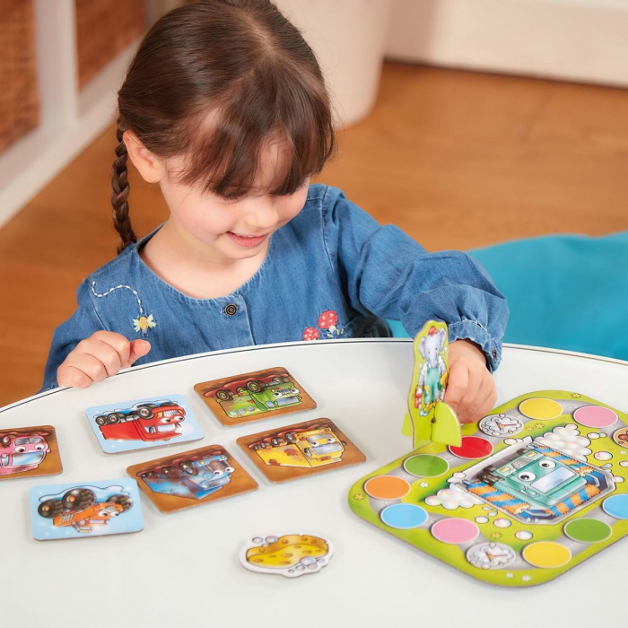 Orchard Toys Joc de societate Camioane Noroioase MUCKY TRUCKS [3]