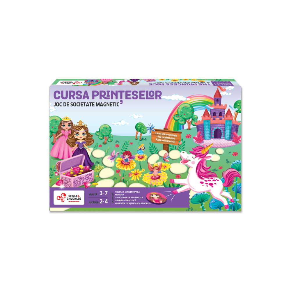 Chalk and Chuckles-Joc de societate magnetic - Cursa printeselor [1]