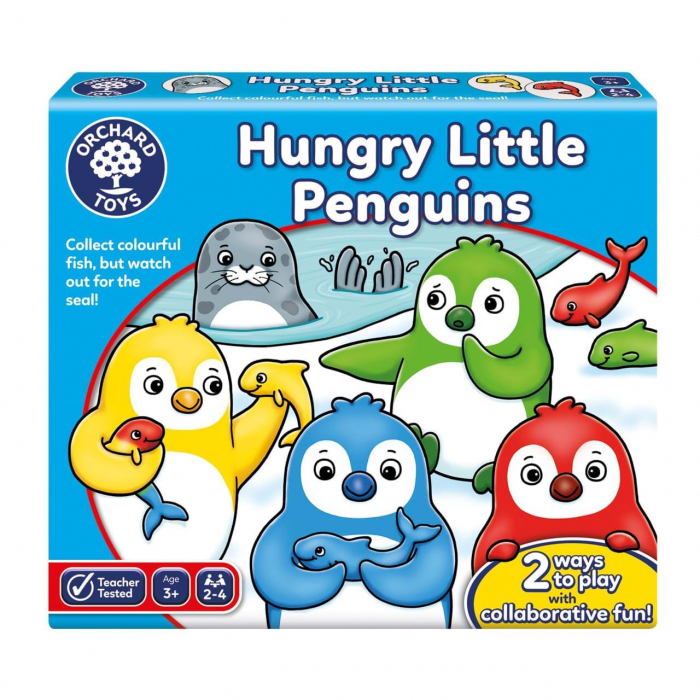 Orchard Toys Joc de societate Pinguini Mici si Flamanzi HUNGRY LITTLE PENGUINS [8]