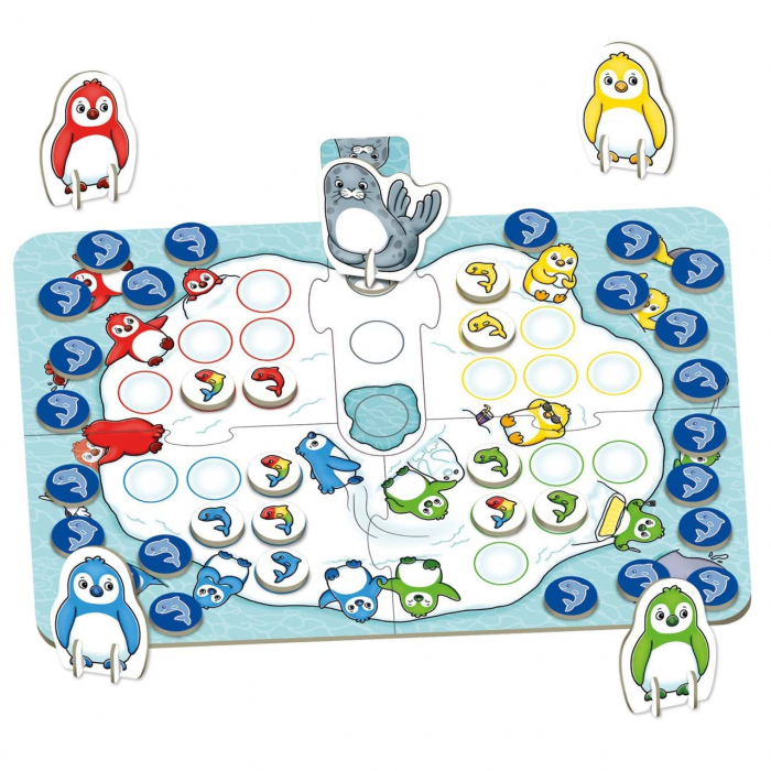 Orchard Toys Joc de societate Pinguini Mici si Flamanzi HUNGRY LITTLE PENGUINS [7]