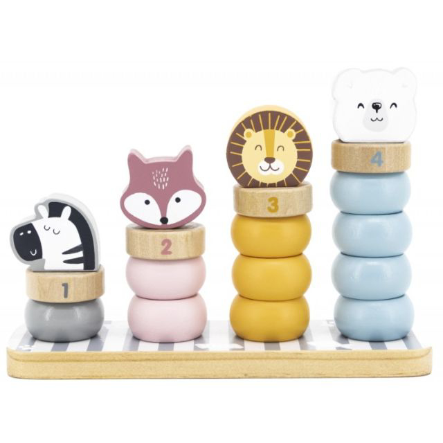 New Classic Toys Joc de stivuire Numaratoarea Animalutelor PolarB [8]