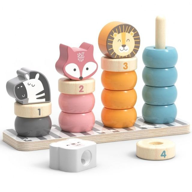 New Classic Toys Joc de stivuire Numaratoarea Animalutelor PolarB [7]